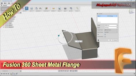 2019 october fusion 360 sheet metal tab|Understanding sheet metal .